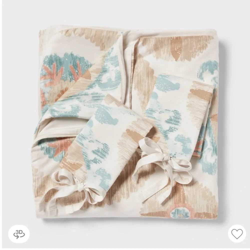 Threshold Suzani Print Duvet Cover and Sham Set